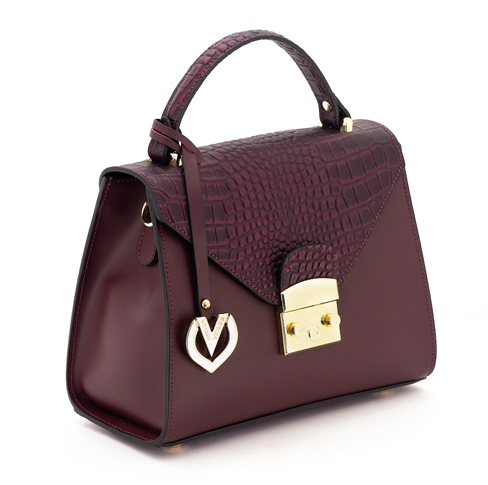 Кожаная сумка Vittorio Violini V03-250 Bordo купить цена 21900.00 ₽