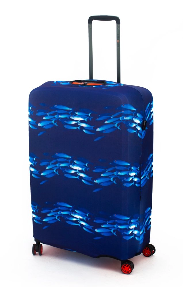 Чехол для чемодана большого размера Eberhart Fish EBHP17-L купить цена 3000.00 ₽