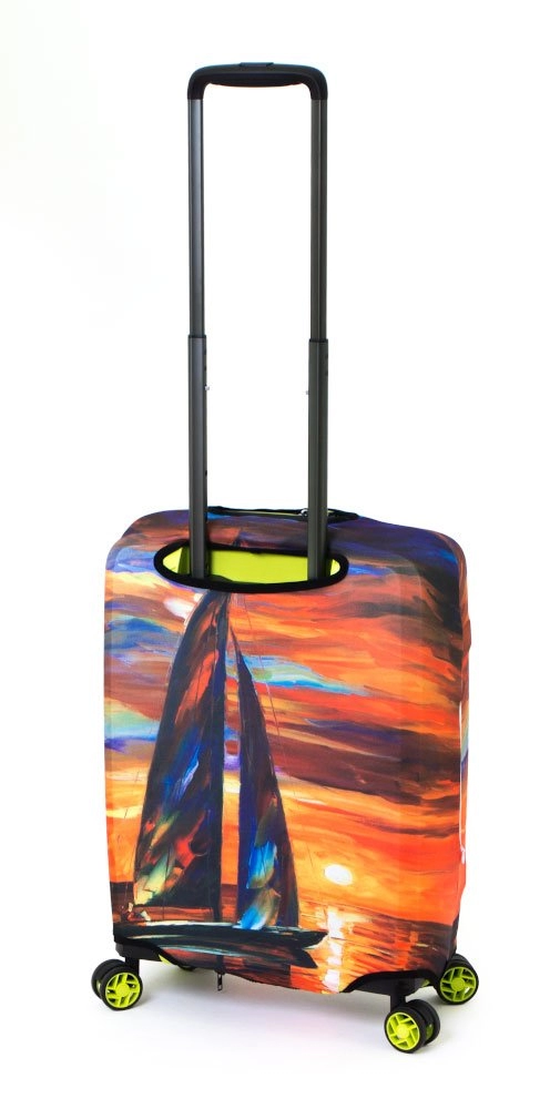 Чехол для чемодана маленького размера Eberhart Sailboat Sunset EBHP01-S купить цена 2400.00 ₽