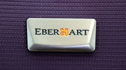 Чемодан Eberhart Laguna маленький S полиэстер для ручной клади фиолетовый 33L-018-220 купить цена 8640.00 ₽