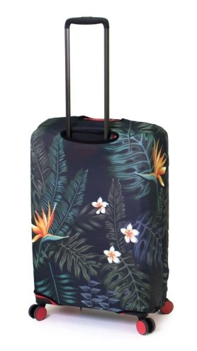 Чехол для чемодана среднего размера Eberhart Green Flower EBHP05-M купить цена 2800.00 ₽
