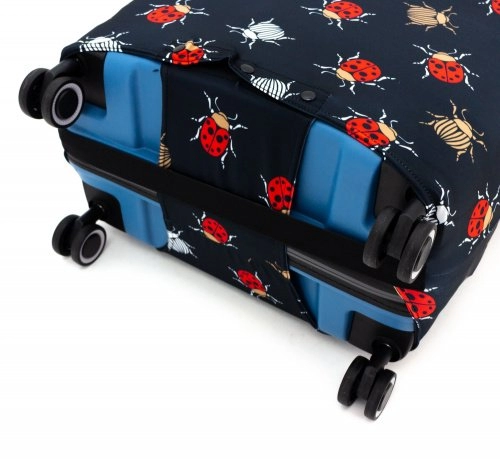 Чехол для чемодана маленького размера Eberhart Ladybugz EBH642-S купить цена 1800.00 ₽