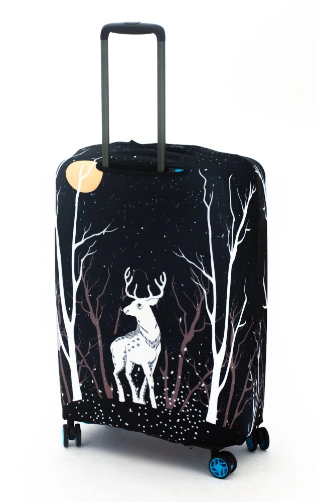 Чехол для чемодана среднего размера Eberhart Night Deer EBHP11-M купить цена 2800.00 ₽
