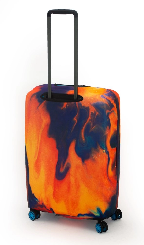 Чехол для чемодана среднего размера Eberhart Firepaint EBHP14-M купить цена 2800.00 ₽