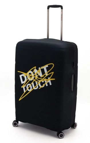 Чехол для чемодана большого размера Eberhart Scribble Don’t Touch EBH557-L купить цена 2200.00 ₽