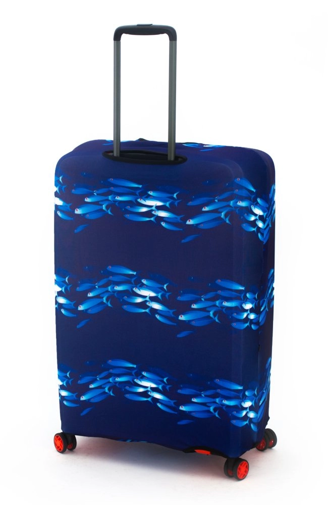 Чехол для чемодана большого размера Eberhart Fish EBHP17-L купить цена 3000.00 ₽
