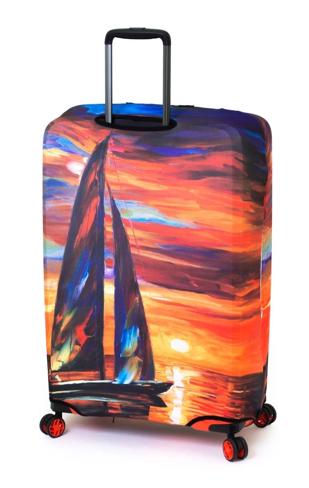 Чехол для чемодана большого размера Eberhart Sailboat Sunset EBHP01-L купить цена 3000.00 ₽